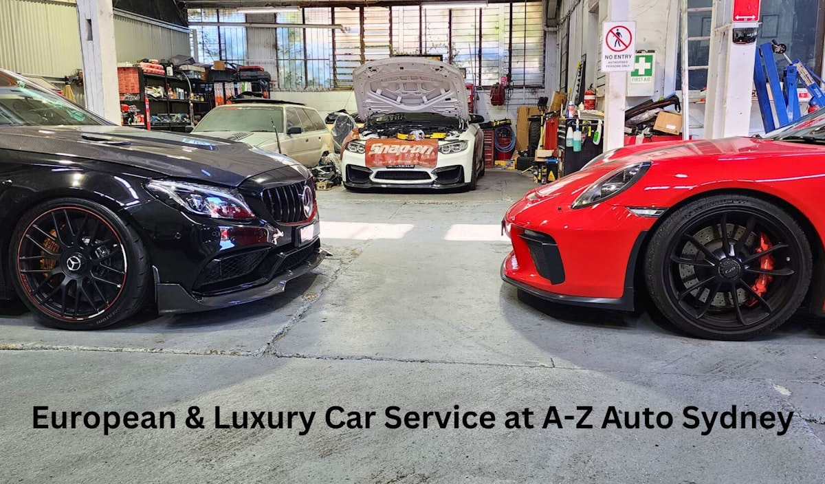 European car serving at A-Z Autos Sydney